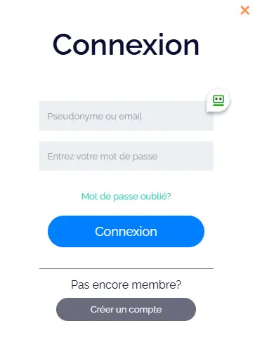 Acceso de los miembros de GOBET CASINO