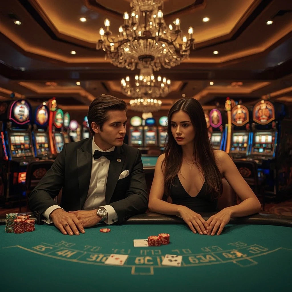 Dos jugadores de póker en GOBET CASINO